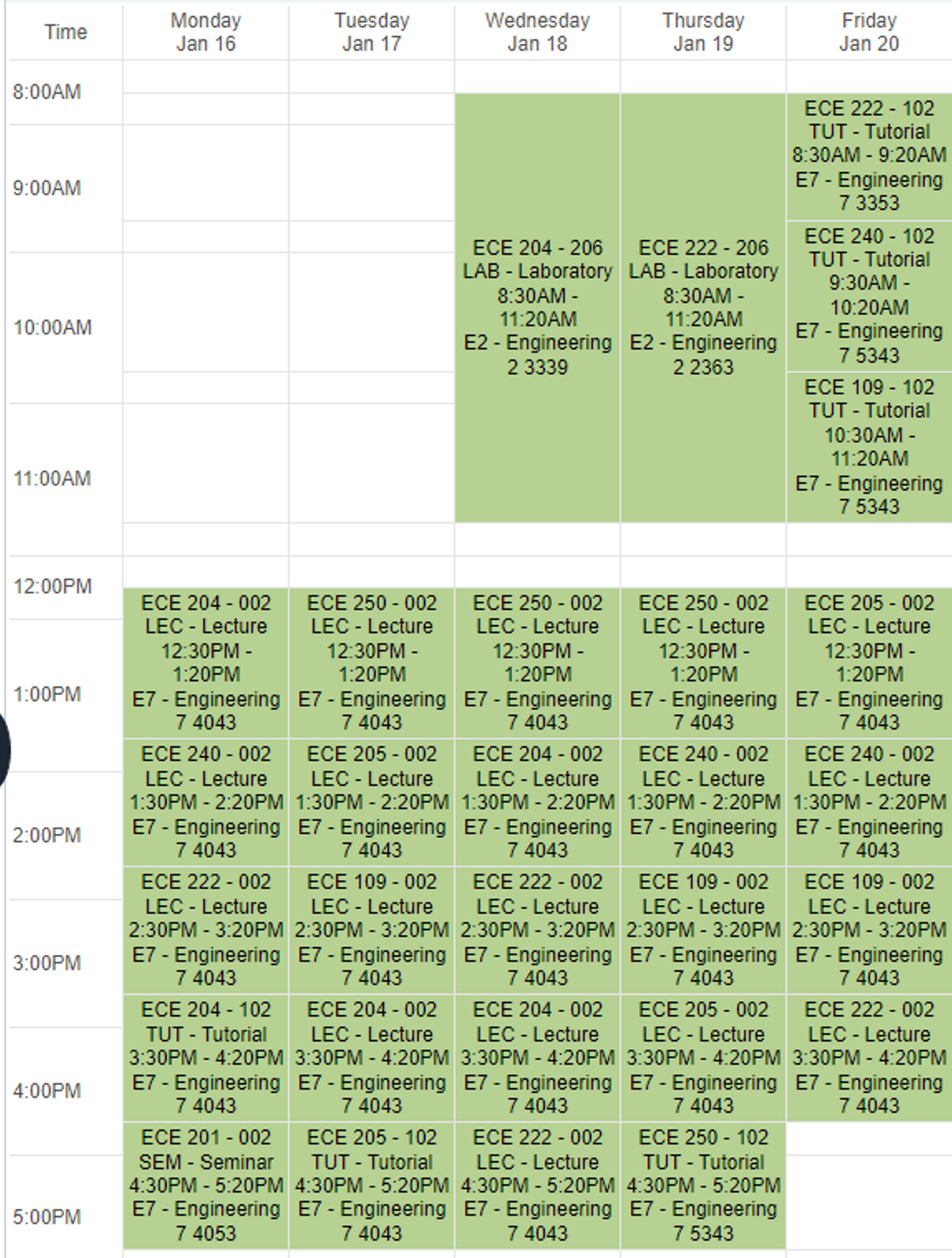 2a schedule